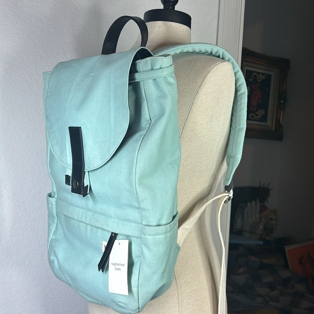 Svenklas Hagen Turquoise Backpack
